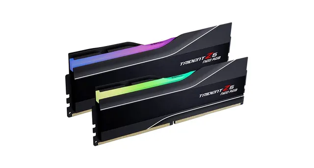 Trident Z5 Neo RGB DDR5-6000 - 64GB - CL30 - Dual Channel (2 pcs) - AMD EXPO & Intel XMP - Svart med RGB