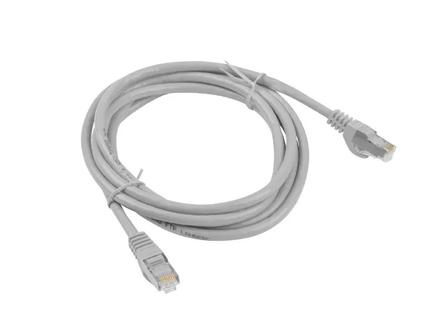 patch cable - 3 m - grey RAL 7035 - Grå - 3m