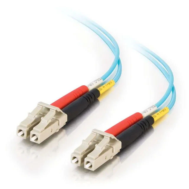 LC-LC 10Gb 50/125 OM3 Duplex Multimode PVC Fiber Optic Cable (LSZH) - Nätverkskabel - LC multiläge (hane) till LC multiläge (hane) - 3 m - 3 m - f