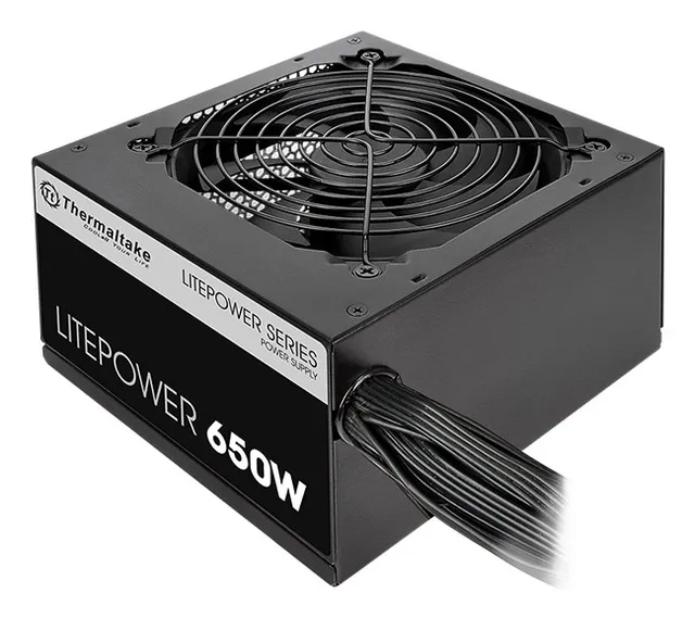 Litepower LTP-650AL2NK Strömförsörjning - 650 Watt - 120 mm - ATX 2.3 - 80 Plus Gold certificate