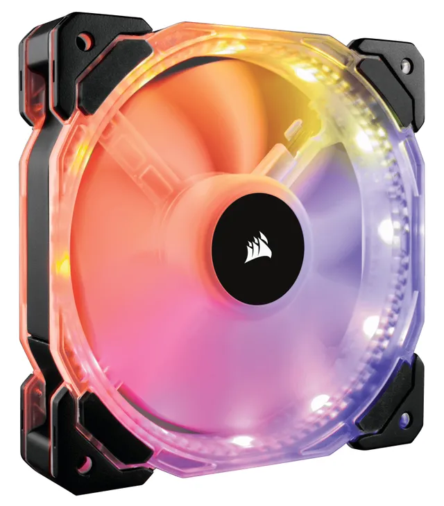 HD120 RGB Indiv. LED Fan W/ con