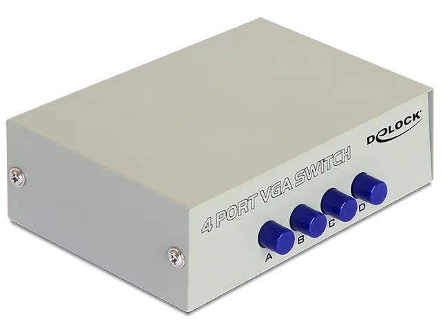 Switch VGA 4 port manual bidirectional
