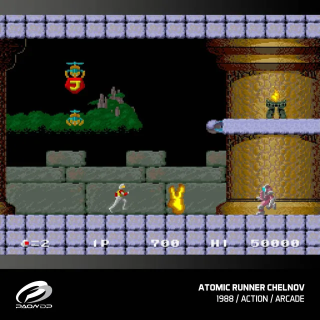 Windjammers Karnov & Friends - Evercade - Retro