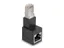 - Modulär insättning - 90° downwards angle - CAT 6/6a - RJ-45