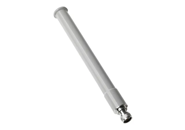 Aironet Dual-Band Omnidirectional Antenna - Antenn - 6 dBi (för 2,4 GHz), 8 dBi (för 5 GHz) - rundstrålande - utomhus - grå