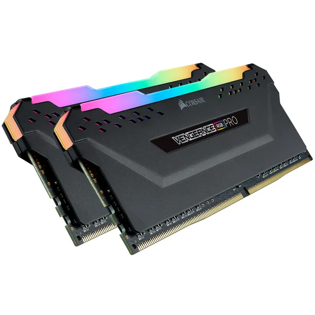 Vengeance RGB PRO DDR4-3000 - 32GB - CL16 - Dual Channel (2 pcs) - Intel XMP - Svart med RGB