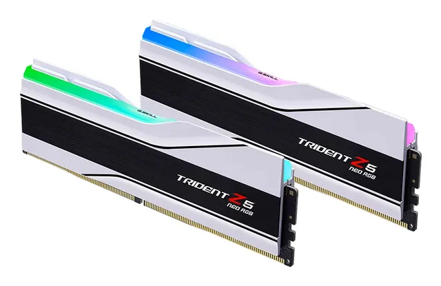 Trident Z5 Neo RGB DDR5-6000 - 64GB - CL30 - Dual Channel (2 pcs) - AMD EXPO & Intel XMP - Vit med RGB