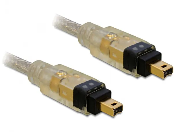 - IEEE 1394-kabel - 4 pin FireWire (hane) till 4 pin FireWire (hane) - 1 m