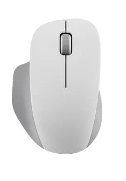 Comfort Edition - mouse - 2.4 GHz Bluetooth - Mouse - 3 knappar - Vit