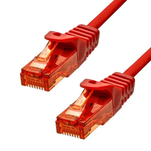 - Patch-kabel - RJ-45 (hane) till RJ-45 (