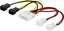 Adapterkabel 4-pins till 4x3-pins