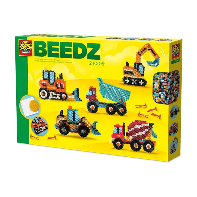 Beedz - Iron-on Beads - Construction Vehicles