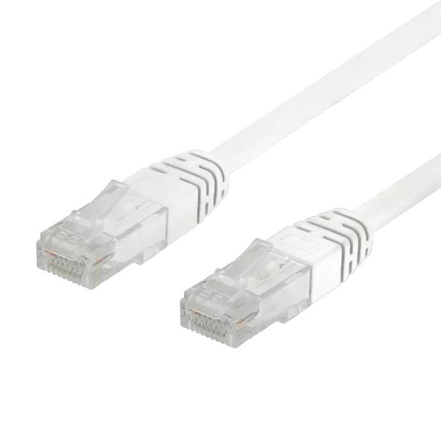 50-pack U/UTP Cat6 patch c., 0,5m, Delta-certif, LSZH, white