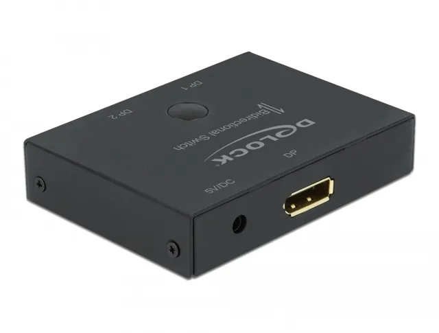 DisplayPort 2 - 1 Switch bidirectional 8K 3