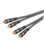 - Audiokabel - sammensat lyd - RCA stik til