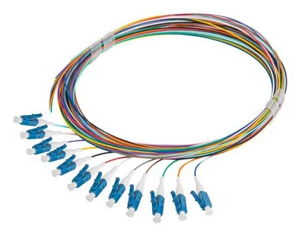 - Pigtail - LC/UPC enkelläge (hane) - 2 m - 0.9 mm - fiberoptisk - 9 / 125 mikrometer - G.657.A1 - halogenfri - flera färger
