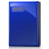 WD My Passport - Hårddisk - krypterat - 2 TB - extern (portabel) - USB 3.2 Gen 1 (USB-C kontakt) - 256 bitars AES - kobolt
