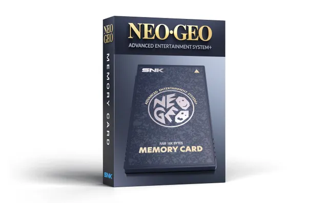 NEOGEO AES+ Memory Card (Black) - NEOGEO AES+
