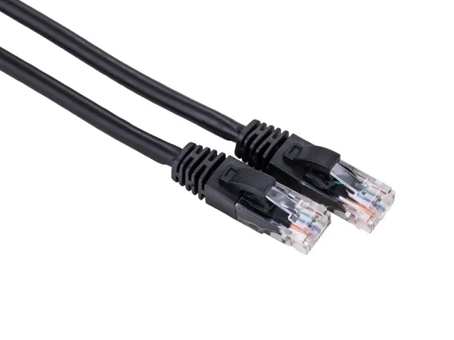 - Patch-kabel - RJ-45 (hane) till RJ-45 (ha