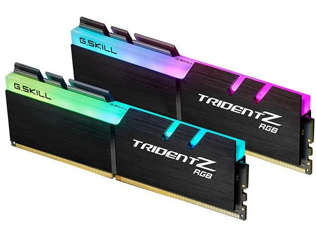 Trident Z RGB DDR4-3200 - 32GB - CL16 - Dual Channel (2 pcs) - Intel XMP - Svart med RGB