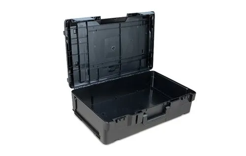 BS Systems XL-BOXX 6100000021 Verktygslåda utan tillbehör, ABS, svart (L x B x H) 607 x 395 x 179 mm