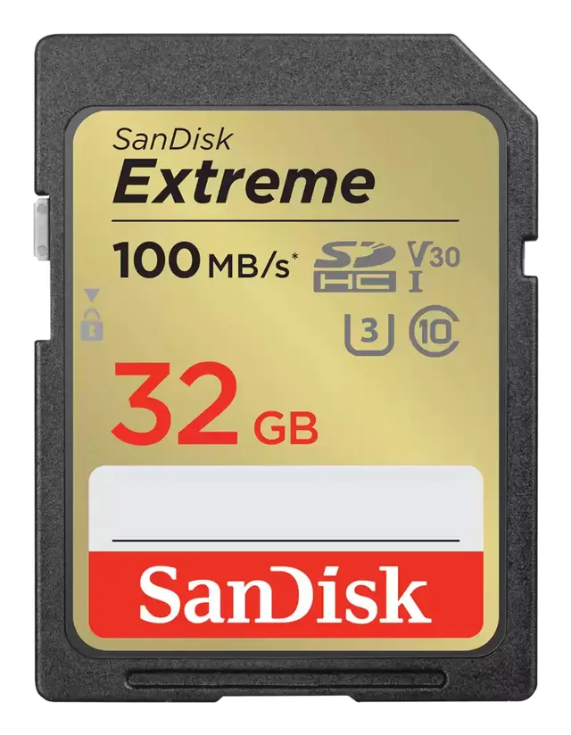 Extreme - Flash-minneskort - 32 GB - Video Class V30 / UHS-I U3 / Class10 - SDHC UHS-I