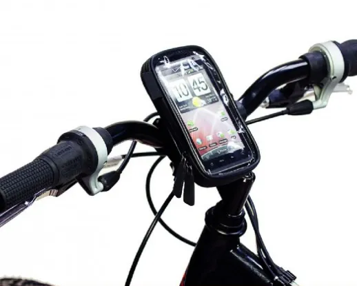 9979, Mobiltelefon / smartphone, Active-hållare, Cykel, Svart, Transparent