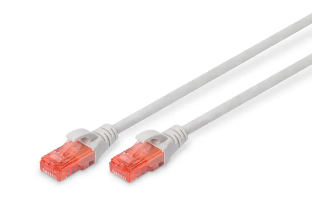 Professional patch cable - 25 m - grey - Grå - 25m