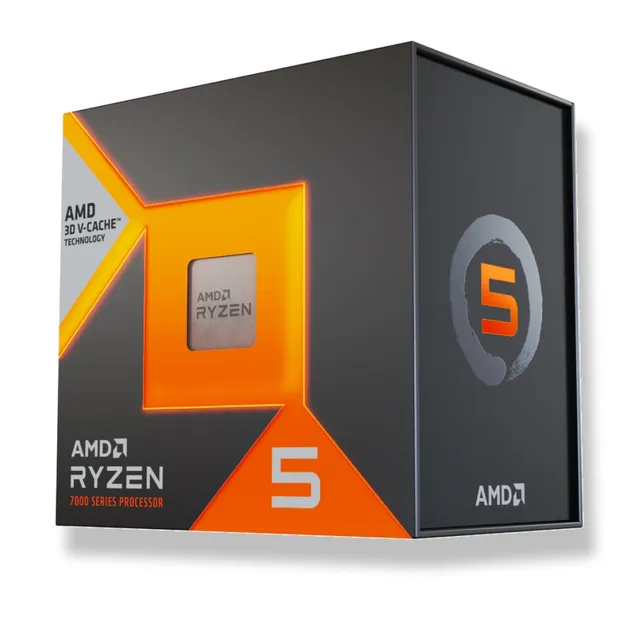 Ryzen 5 7500X3D - Tray CPU - 6 kärnor - 4 GHz - AMD AM5 - Bulk (utan kylare)