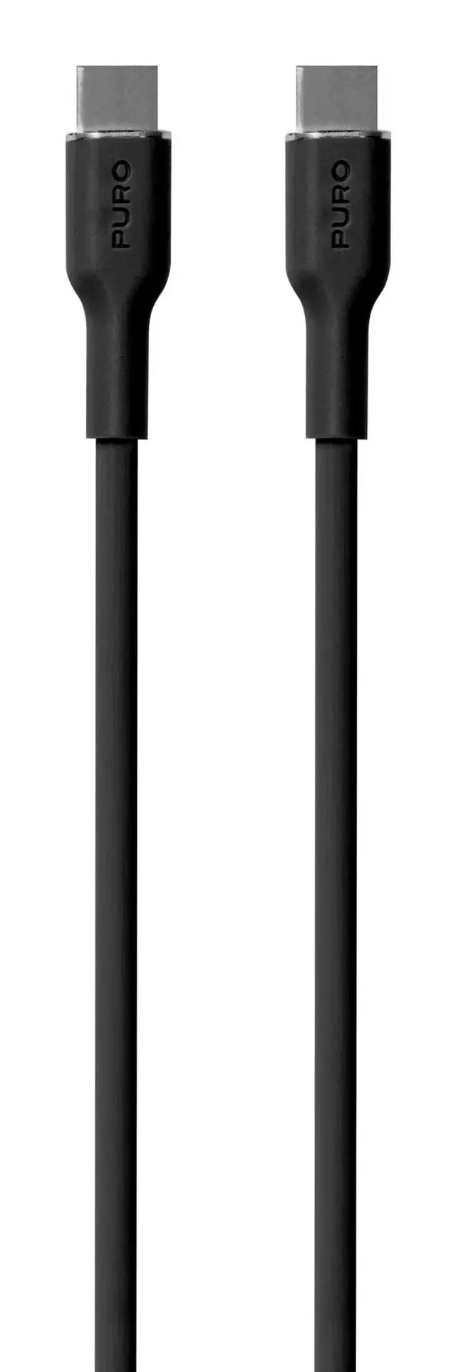 PUUSBCUSBCICONBLK, 1,5 m, USB C, USB C, Sort