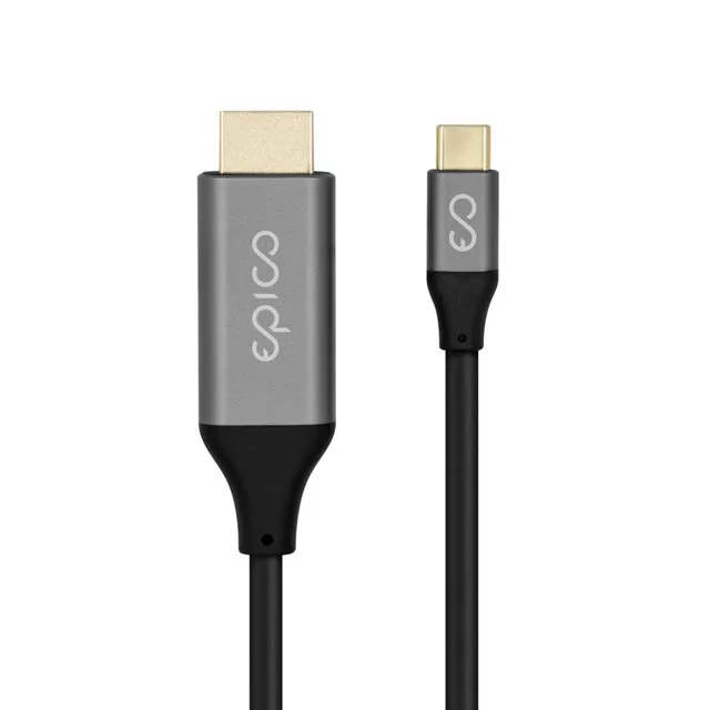 USB-C – HDMI -kaapeli, 1,8 m, Space Grey