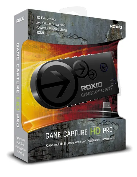 Roxio Game Capture HD PRO - Videofångstadapter - USB 2.0 - för Sony PlayStation 3, Sony PlayStation 3 Slim, Sony PlayStation 3 Super Slim