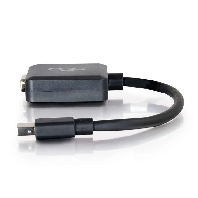 8in Mini DisplayPort to VGA Active Adapter - Mini DP to VGA Adapter - 1080p - M/F - DisplayPort-kabel - Mini DisplayPort (hane) till HD-15 (VGA) (
