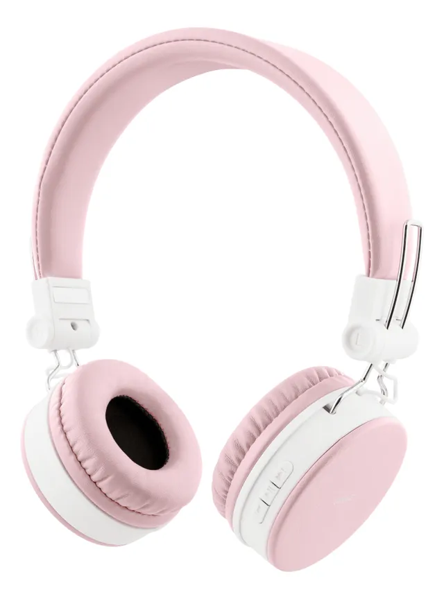 Vikbart on-ear BT headset, 3.5 mm, rosa