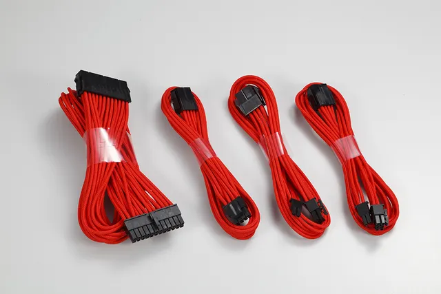 Extension Cable Combo Kit 24P/8P/8V/8V - Röd