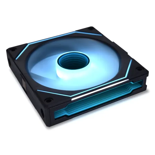 UNI FAN SL120 Infinity Wireless Svart 120mm