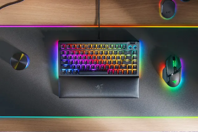 BlackWidow V4 75% - US (ISO) - Gaming Keyboard - Utan numpad - Engelska (US) - Svart