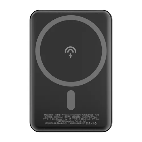 K14S wireless powerbank 5000mAh 10Watt White