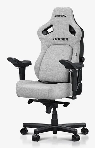 AndaSeat Kaiser 4 Series gamingstol (grått tyg)