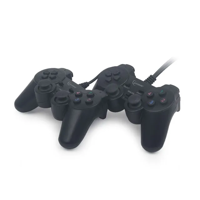 USB Dual Vibration Gamepad (Dual pack) - Wired Controller - PC