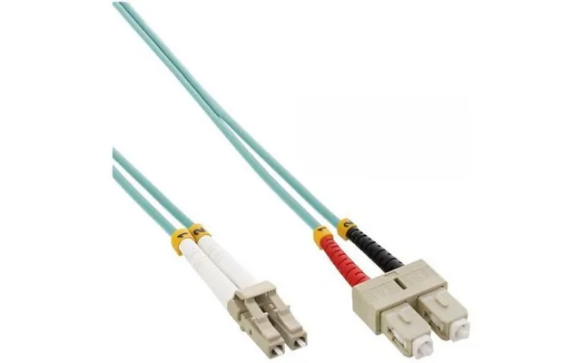 50/125, multimode, Duplex, Aqua, 2mm, LSZH