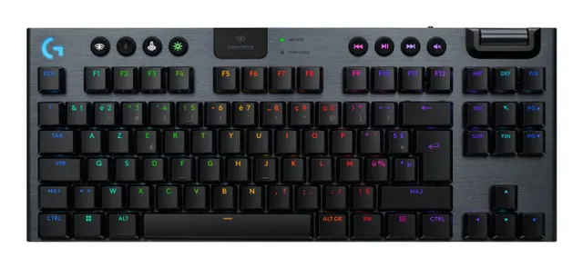 G915 X LIGHTSPEED - TKL - 80% (TKL) - Fransk - Svart