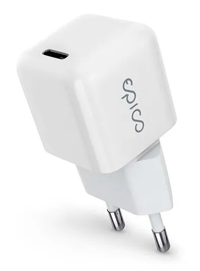 30W GaN Mini Charger - valkoinen