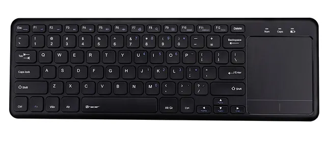 Smart RF - keyboard - with touchpad - Tangentbord - Svart