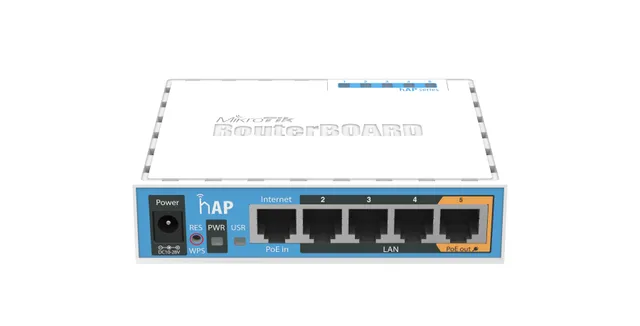 RouterBOARD hAP - Wireless router N Standard - 802.11n