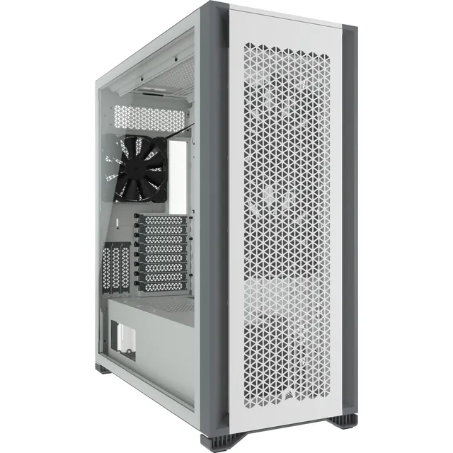 7000D AIRFLOW TG - White - Chassi - Fulltower - Vit
