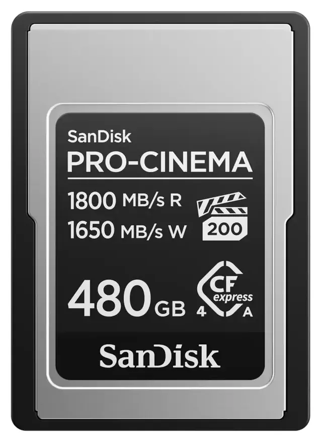 PRO-CINEMA - Flash-minneskort - 480 GB - C