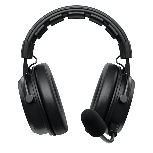 XTRFY H3 - Headset - fullstorlek - Bluetooth/radiofrekvens 2,4 GHz - trådlös - USB - svart