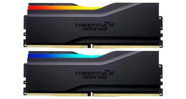 Trident Z5 NeoX RGB DDR5-6000 - 32GB - CL30 - Dual Channel (2 pcs) - AMD EXPO ULL - Svart