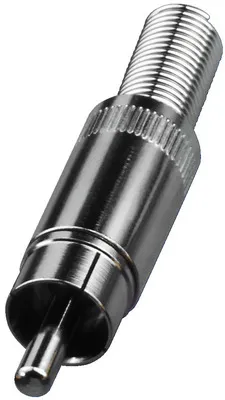 T-700, RCA-kontakt, Metall, Metall, Krom